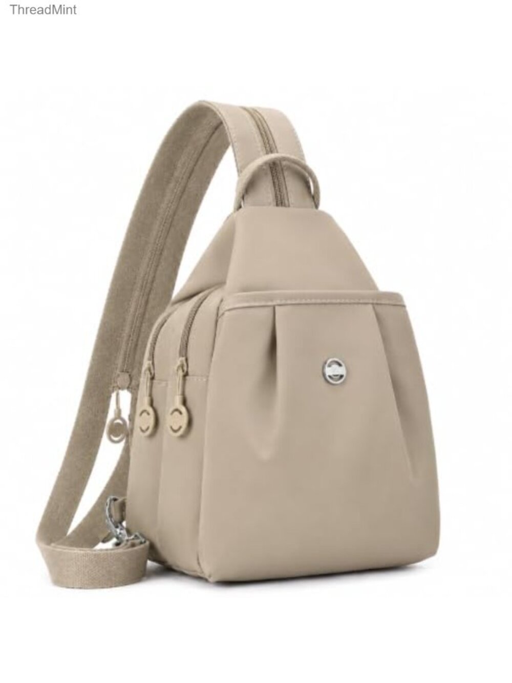 Women's Water-Resistant Sling Backpack Crossbody Chest Bag for Travel Work Gym